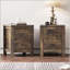 Table de chevet en bois Farmhouse