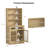 61.5'' Kitchen Pantry with Drawer and Storage Cabinet