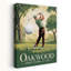 «Classic Golf Swing», impression d'art rétro sur arbre rétro-129709430