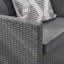 Ariona 4 Seater Rattan Garden Sofa Set & Coffee Table - Boho Design with Cushions (Cover Included)-94884049