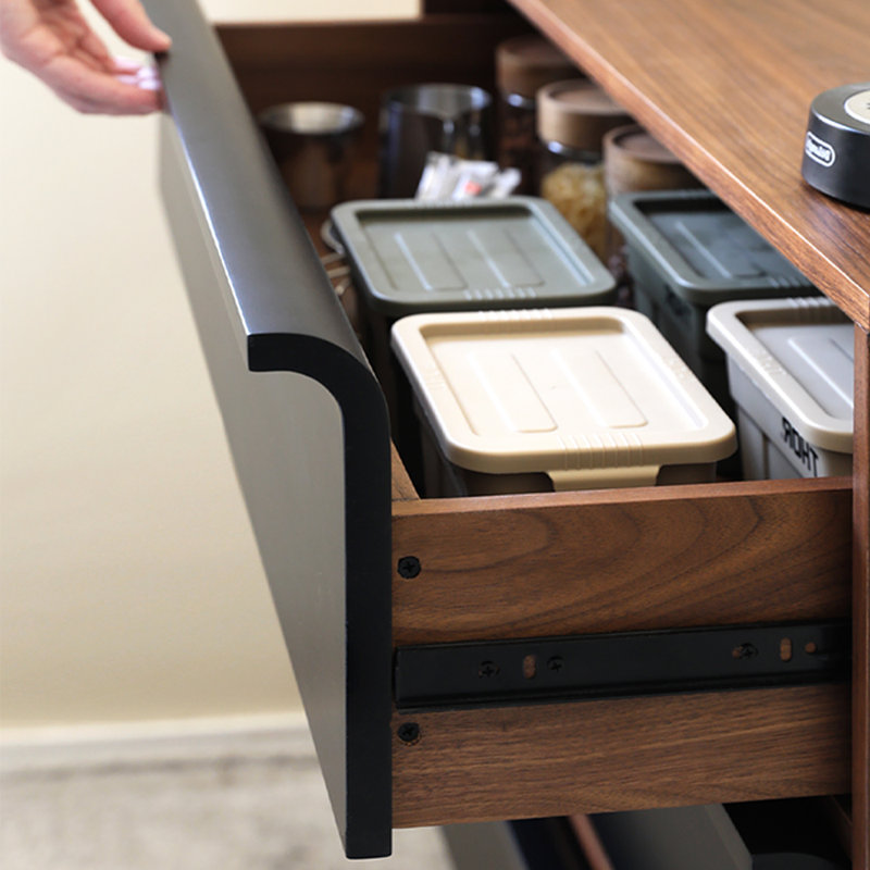 Scandinavian Minimalist Entryway Cabinet