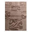 Tapis brun chocolat Jacinto