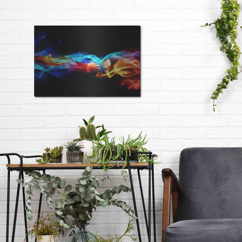 «Dynamic Haze», art mural en métal, H 12 po x l 16 po