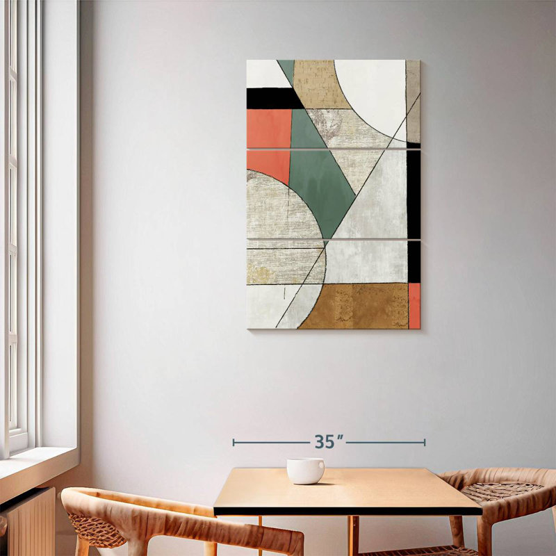 Avery Folding Together II, 57" H x 36" W