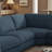 Modern Style Wedge Chaise Sectional-739404635