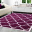 Tapis abstrait mauve tendance-23489123