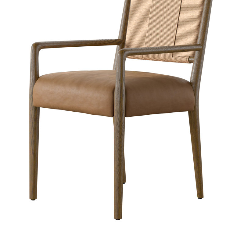 Fauteuil Betha, Chameau Maestro, Brun clair cendré