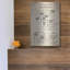 «Wall Apparatus Blueprint Brevet Parchment», art mural en métal, 12 po x 16 po