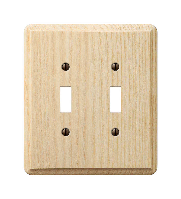 Ensemble de 2 plaques murales en bois Amerelle