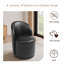  PU Leather Barrel Swivel Armless Dining Chair-111969096