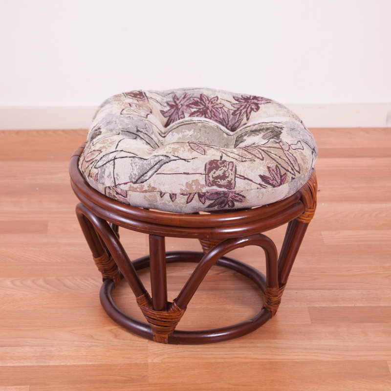 Outdoor 4'' Ottoman Seat Cushion, Wild North