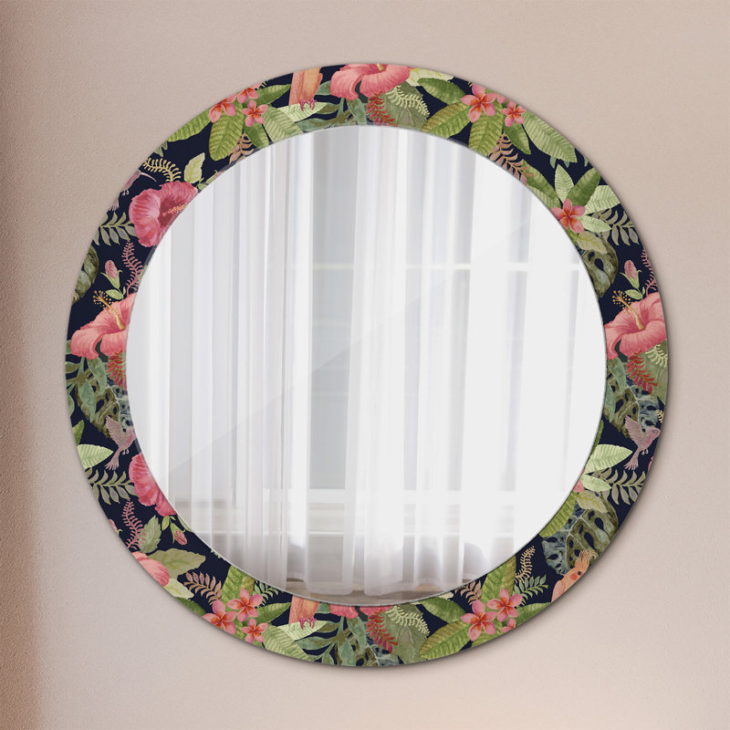 Huldar Glass Flat Wall Mirror
