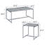 Ensemble de tables basses 3 pièces Eduino-1300660961-1300660966
