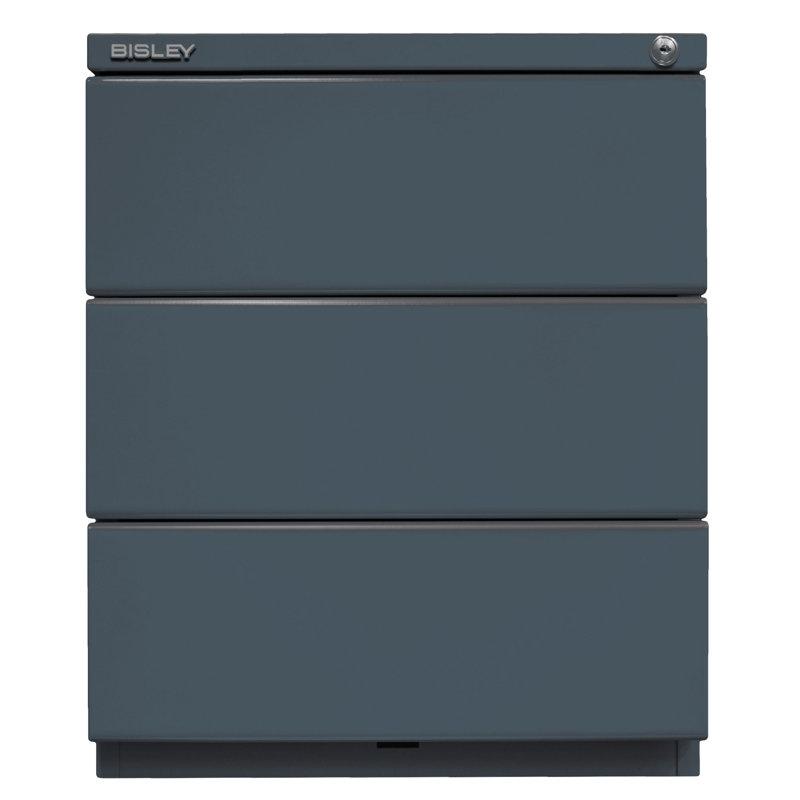 OBA 42.3cm Wide 3 -Drawer File Cabinet, Traffic white