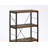 metal frame bookcase with 4-tier Open shelves