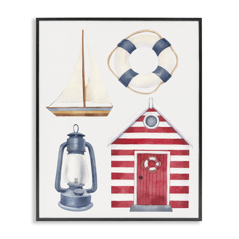 Art maritime, estampe numérique par Brooke Pajkurich, Giclée encadrée noir minuit, H 14 po x l 11 po