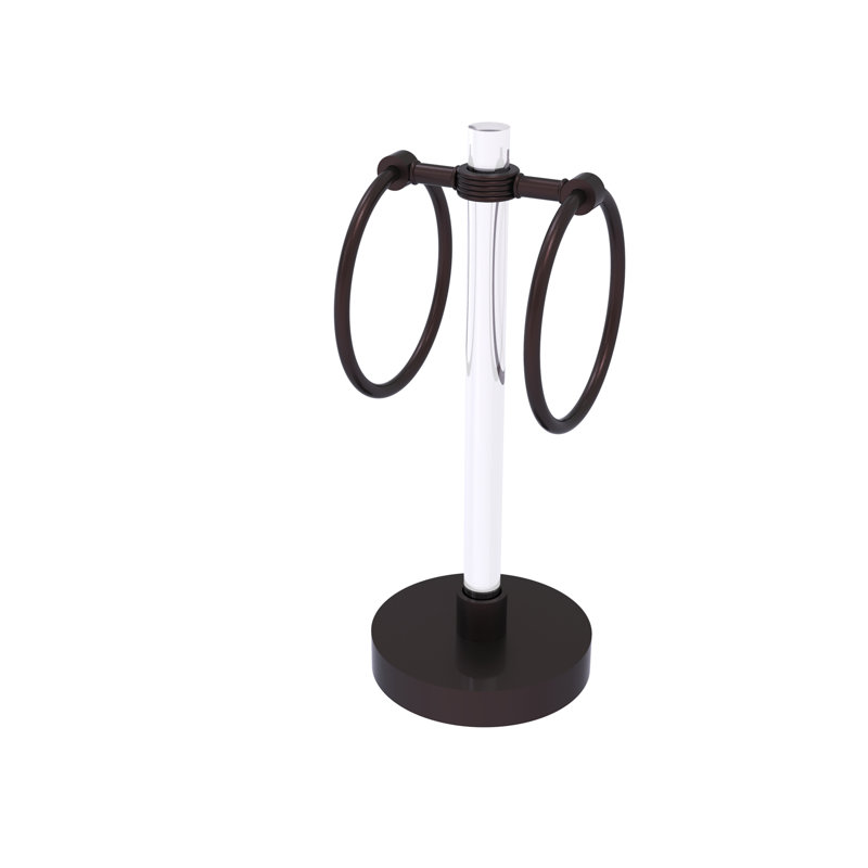 Porte-serviettes de comptoir Margolis, Bronze antique