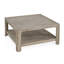 Table basse carrée avec rangement