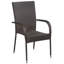 Adonna 2 - Person Wicker Patio Dining Set with Square Table-1051250687-1051243476-1051245095