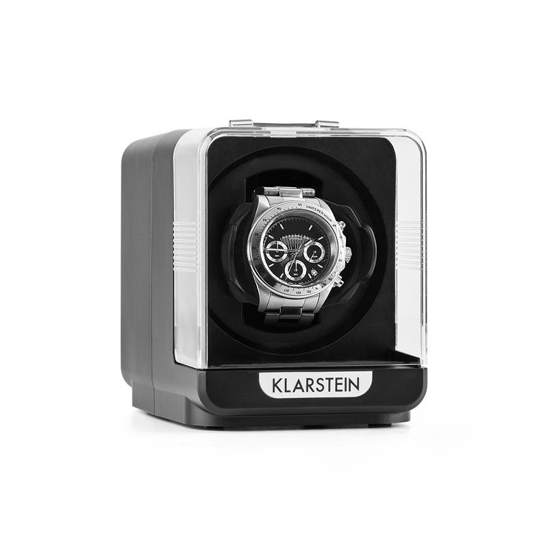 Watch Box + Watch Winder, Black