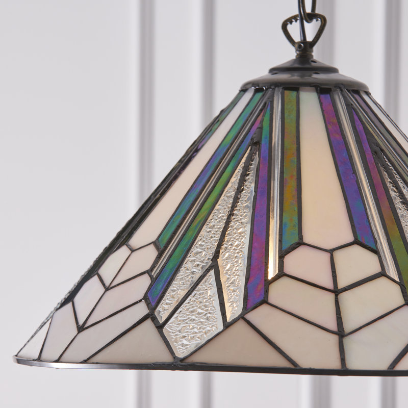 Feroz 1 - Light Bronze Single Pendant, 21cm H x 106cm W x 106cm D
