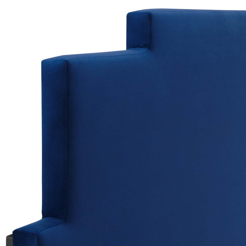 Modway Kasia Performance Velvet Headboard, Twin, Navy