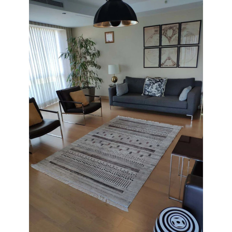 Tapis Masanao avec envers antidérapant, Tapis de couloir 2 pi 7 po x 5 pi 11 po