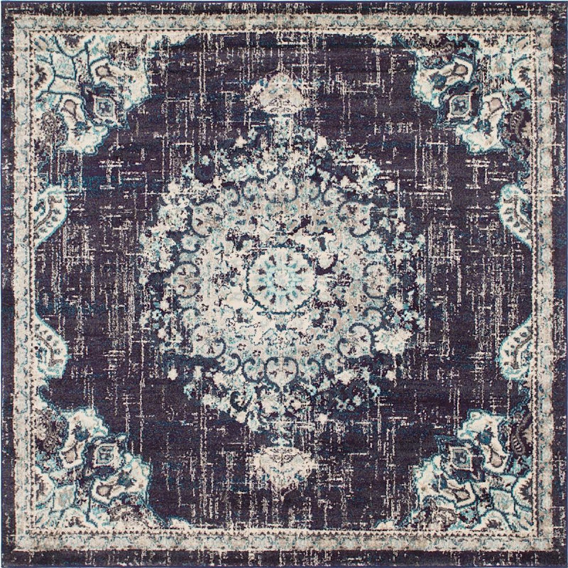 Penelope Oriental Indoor Rug, Square 8'