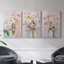 Floral Study Series CX III - Ensemble de toiles tendues avec châssis Premium - Prêt à accrocher-1197197579