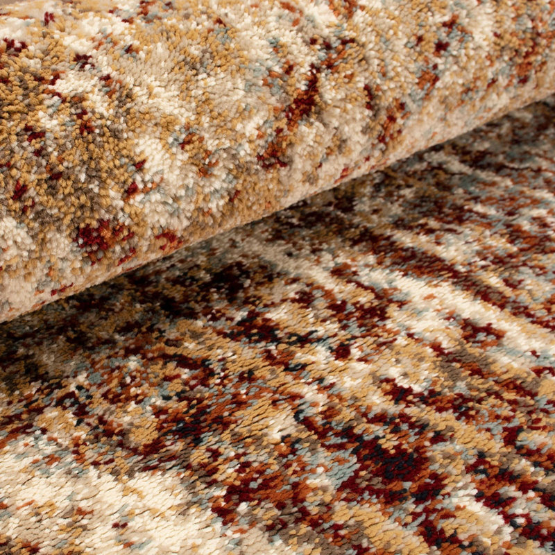 Abstract Indoor Rug, Square 8'