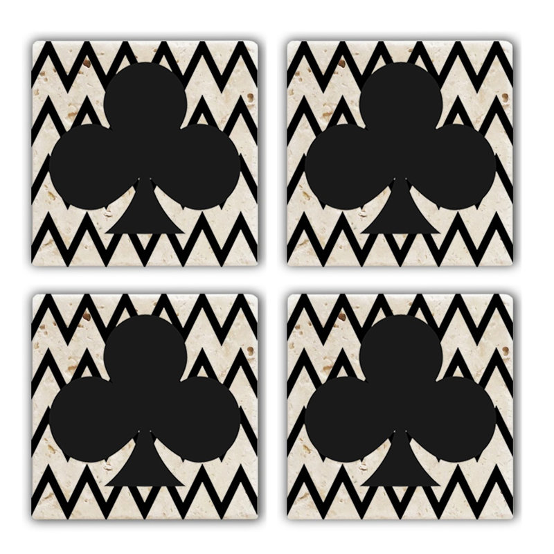 Ensemble de tapis en verre de qualité supérieure (4 pièces) de qualité supérieure, 3,9 x 3,9 x 0,4 pouces | 100% pierre naturelle pour la durabilité et l'élégance | Parfait pour protéger les surfaces, idéal pour la maison et le bureau, élégant et fonctionnel