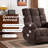 Oversized Power Lift Recliner Chair with Massage and Heat for Elderly, 26" Extra Wide Lift Chair for Big and Tall, Chenille Electric Lift Recliner with Overstuffed Backrest, USB Port-653781940