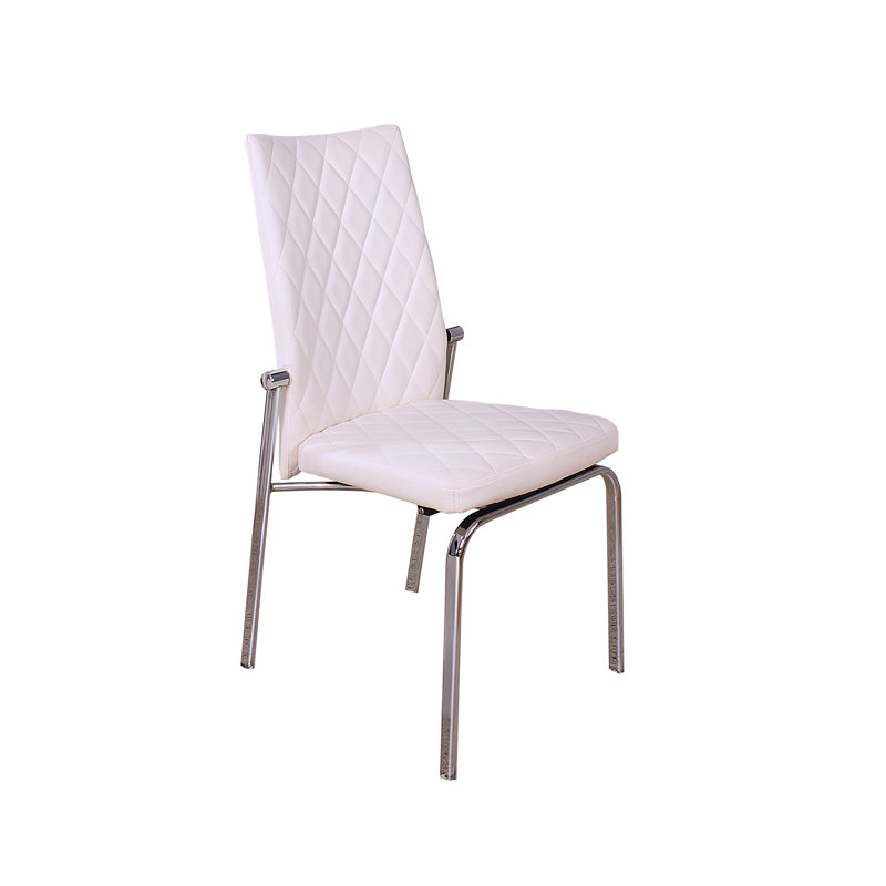 Chaise d'appoint blanche (ensemble de 2)