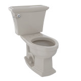 Clayton® 1.6 GPF Elongated Two-Piece Toilet (Seat Not Included)