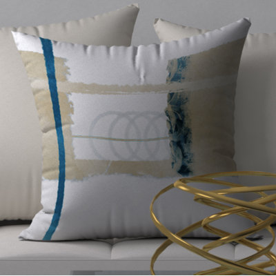 Refreshing Undoubtedly Square Pillow Cover & Insert