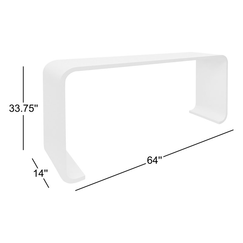 Serenity 64" Kai Solid Wood Console Table