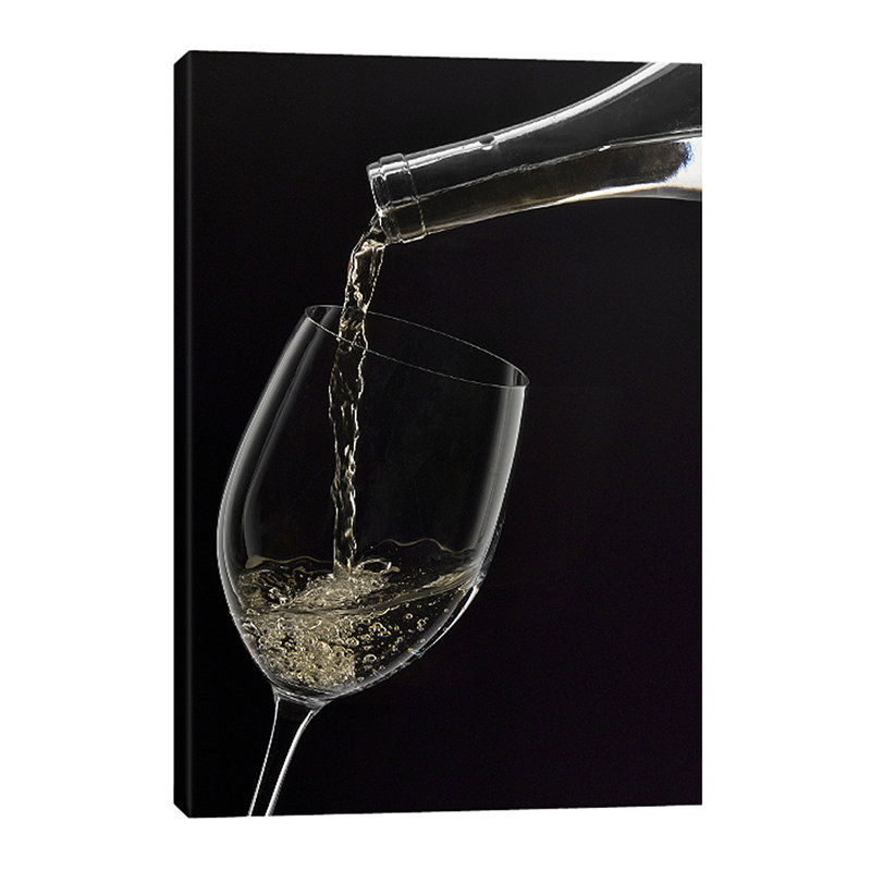 Wine Pour 2 by Barry Siedman - Wrapped Canvas Print, 91cm H x 61cm W x 4cm D