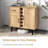 35.5 " L Bar Cabinet