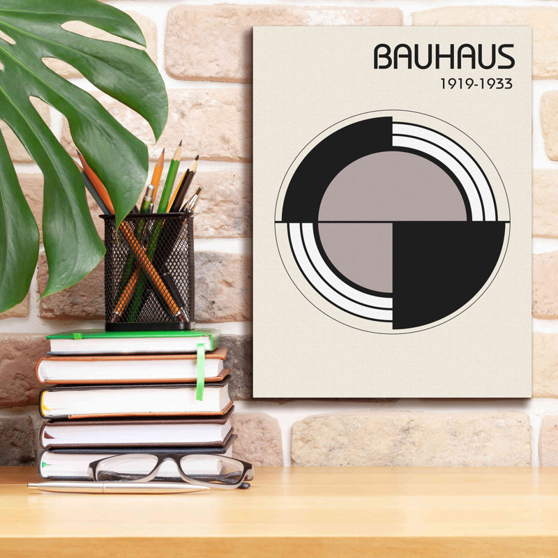 «Petion Bauhaus 2» sur toile par Design Fabrikken, H 16 po x l 12 po x P 0,75 po