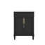 Meuble-lavabo compact 24 po avec lavabo intégré en céramique, meuble autoportant à une cuve et armoire de salle de bain-298180984