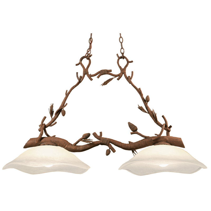 Luminaire suspendu linéaire Ponderosa 2 LT Ponderosa Kalco