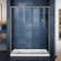 Infinity-Z 60" W x 30" D x 74.75" H Semi-frameless Sliding Shower Kit