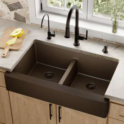 Évier de cuisine Karran Retrofit Farmhouse