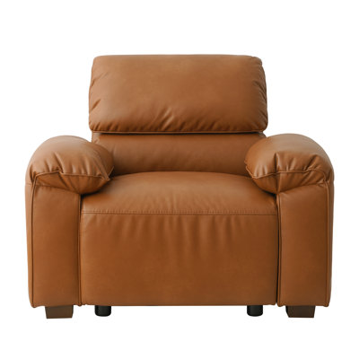 43'' Faux Leather Armchair