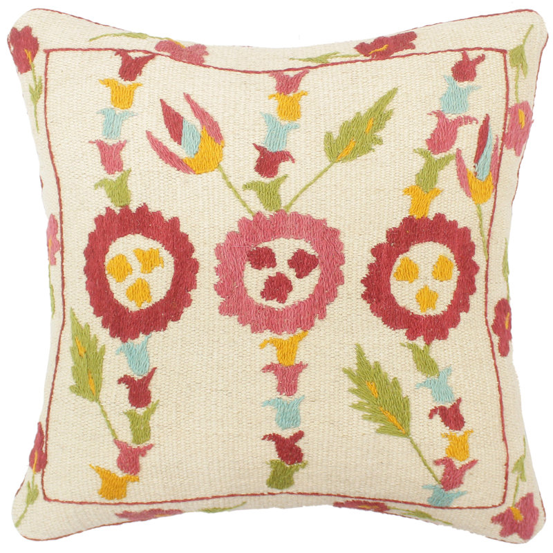 Coussin Shabby Elegance Appleby Kilim Suzani