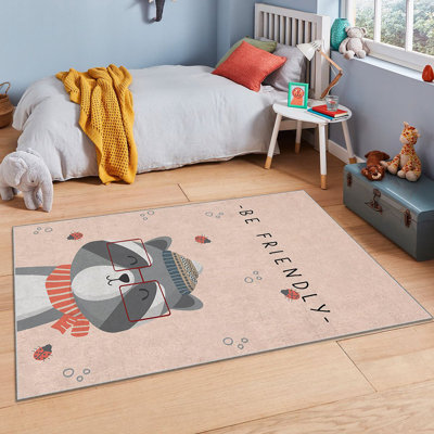 Luxurious Area Carpet (3.3 x 5.9 ft), 100% Polyester, 740 g/m² | Non-Slip Felt Underside, Laminated Sponge for Comfort | Antibacterial, Easy to Clean, Machine Washable | Perfect for Living Room & Bedroom Décor