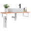 Aricela 100cm Solid Wood Bathroom Vanity Top