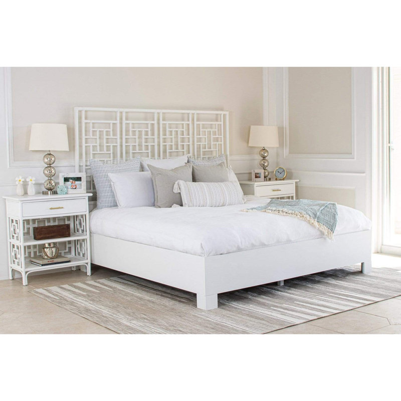 Ohana Bed, King, White