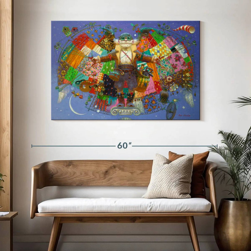 Optimist, 32" H x 48" W