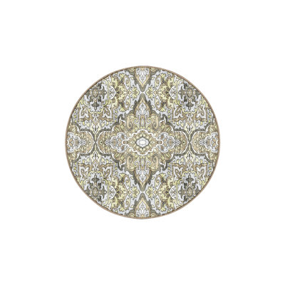 Flemmie Hand Loomed Washable Oriental Indoor Rug